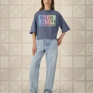 Indie Rabble Pride Crop T-Shirt