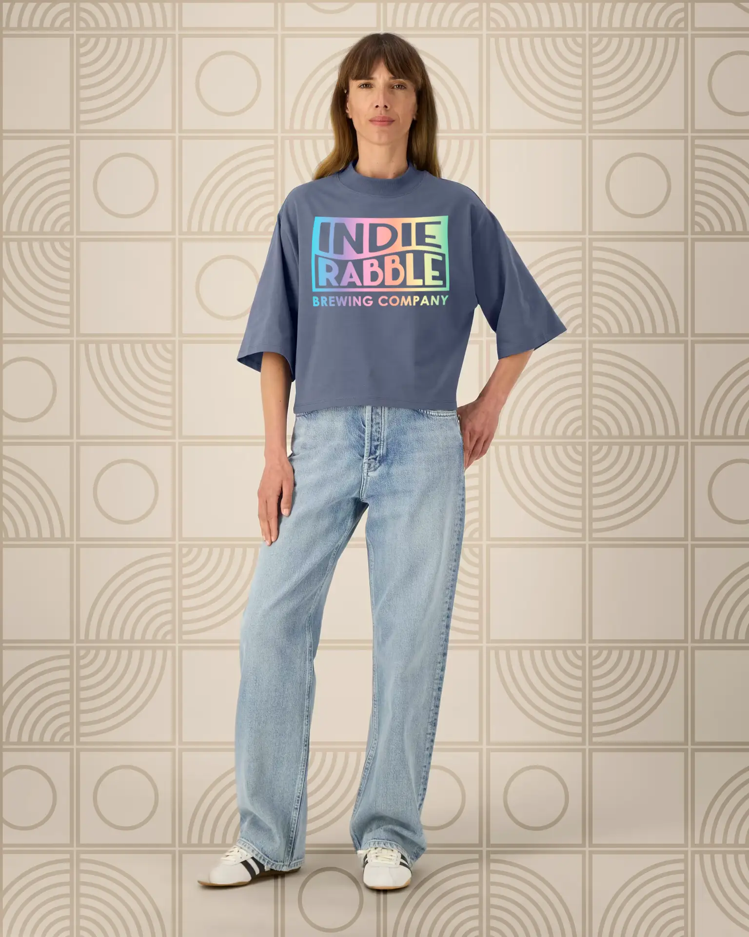 Indie Rabble Pride Crop T-Shirt