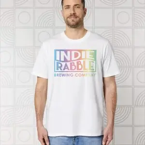 Indie Rabble Brewing Company PRIDE Logo T-Shirt