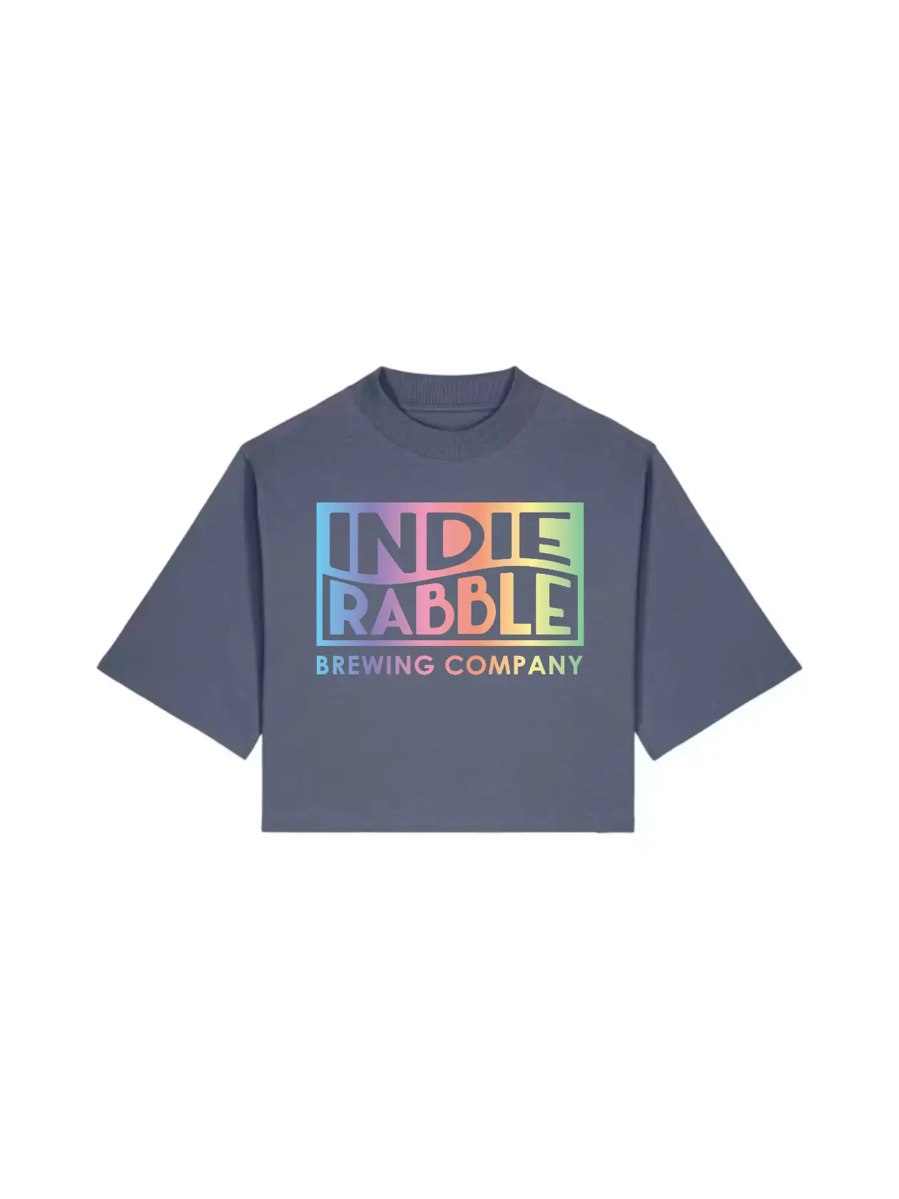 Indie Rabble Pride Crop T-Shirt - Image 3