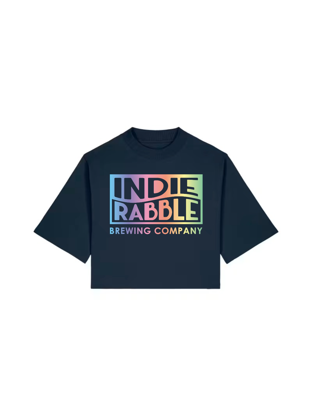 Indie Rabble Pride Crop T-Shirt - Image 5